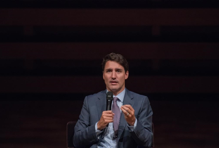 Prime Minister Justin Trudeau, Women in the World Summit, Toronto, 