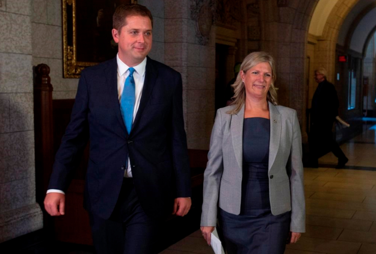 Andrew Scheer, Leona Alleslev, Tories, Liberals