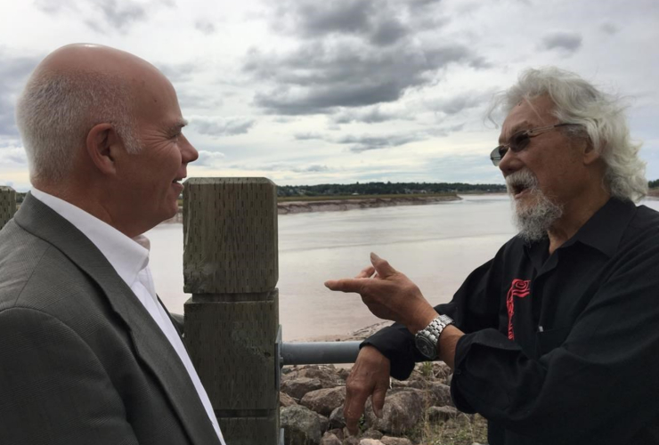 David Coon, David Suzuki, New Brunswick