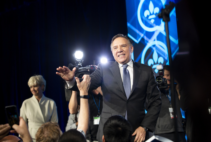 François Legault, Quebec election, Oct. 1, 2018, CAQ, Coalition Avenir Québec