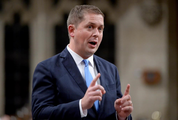 Conservative Party Leader Andrew Scheer,