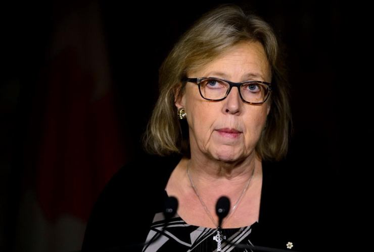 Green Party Leader Elizabeth May,