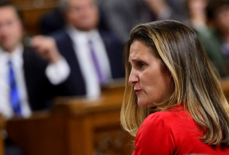 Minister of Foreign Affairs Chrystia Freeland,