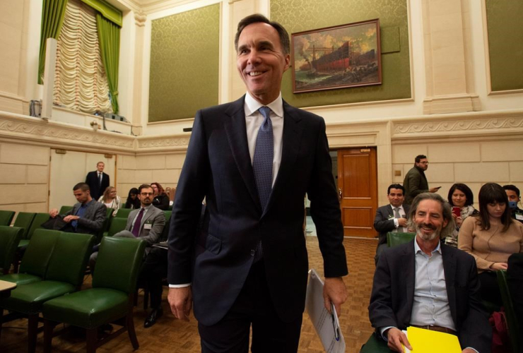 Finance Minister Bill Morneau, 