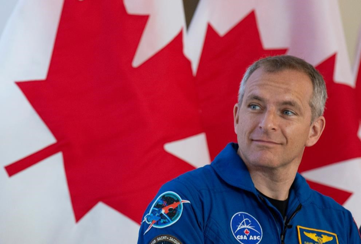 Canadian astronaut, David Saint-Jacques, 