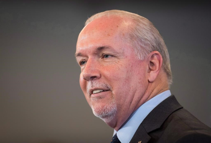 B.C. Premier John Horgan, LNG Canada,