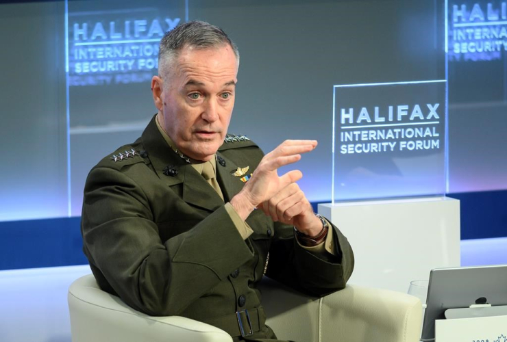 General Joseph F. Dunford, Jr., United States Marine Corps general, Chairman of the Joint Chiefs of Staff, Halifax International Security Forum, 