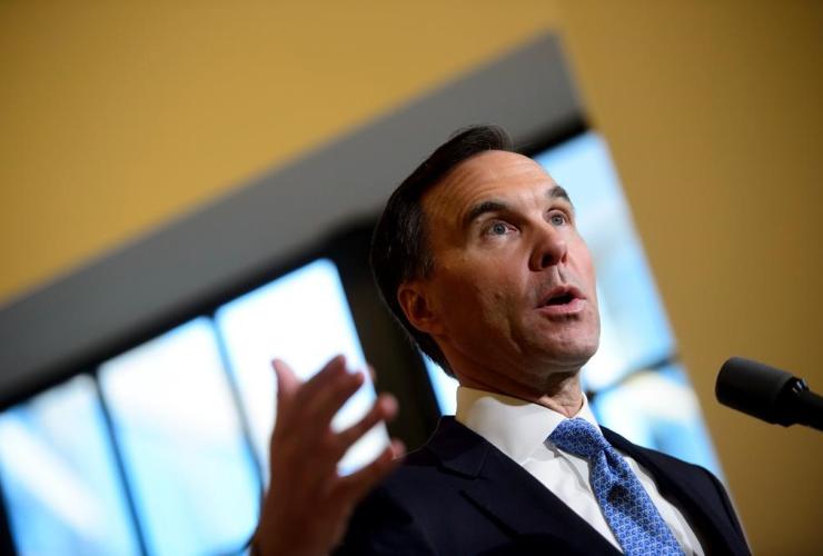 Finance Minister Bill Morneau, 