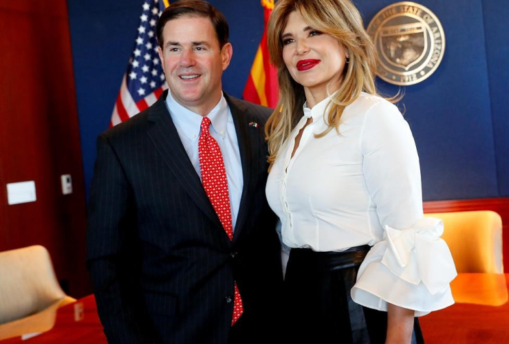 Gov. Doug Ducey, Gov. Claudia Pavlovich,