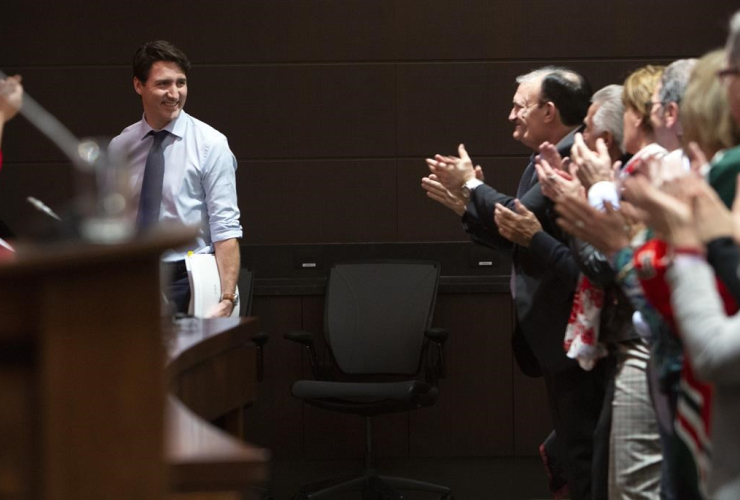 Prime Minister Justin Trudeau, Parliament Hill,