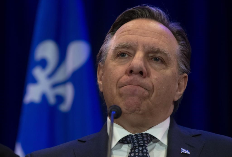 Quebec Premier Francois Legault, 