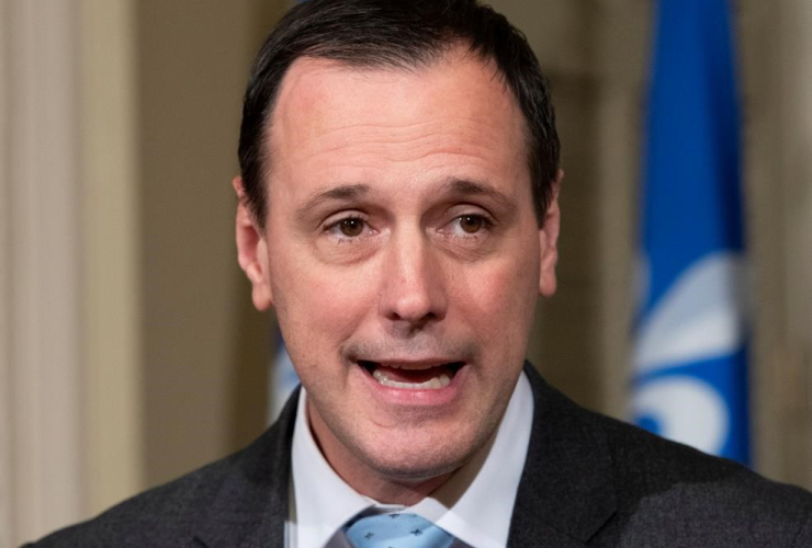 Quebec Education Minister, Jean-Francois Roberge,