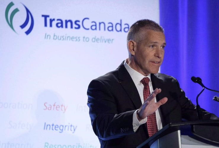 TransCanada Corp. president and CEO Russ Girling,