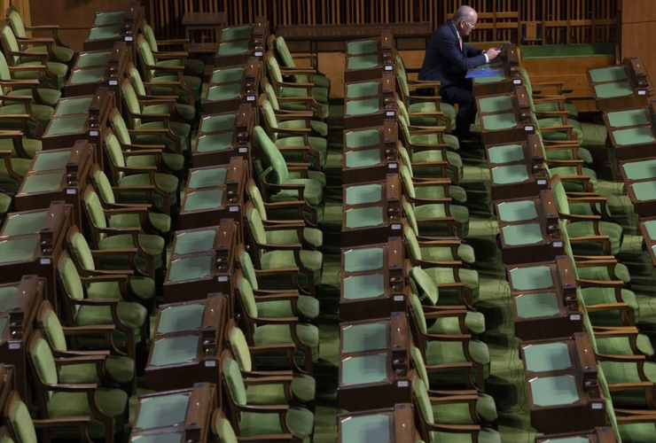 Liberal MP Mark Eyking, House of Commons chamber, 