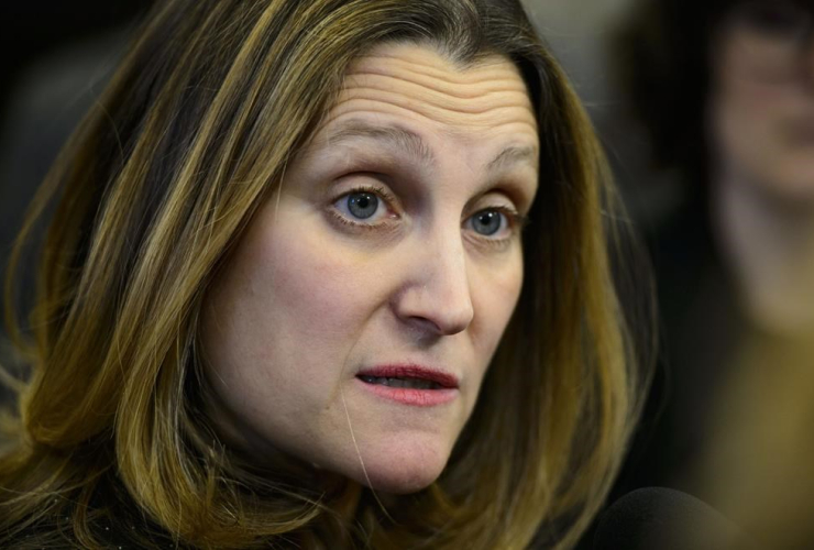 Chrystia Freeland, Minister of Foreign Affairs,