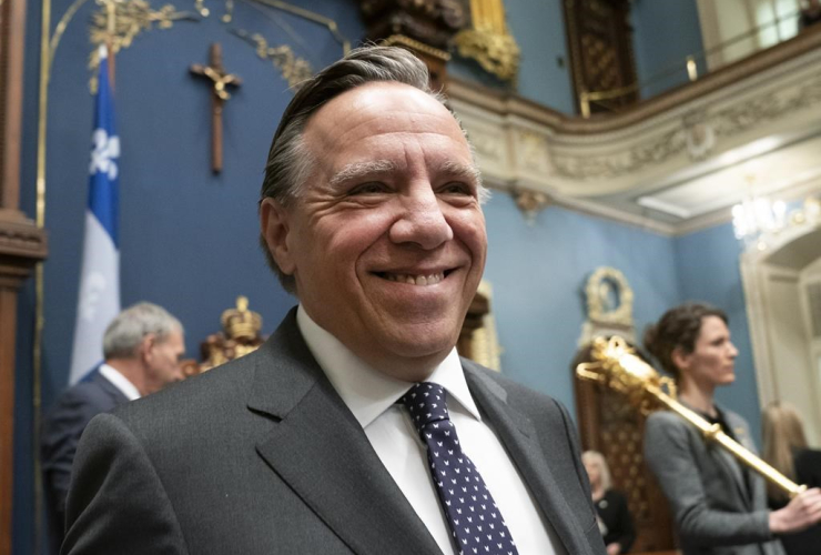 Quebec Premier Francois Legault,