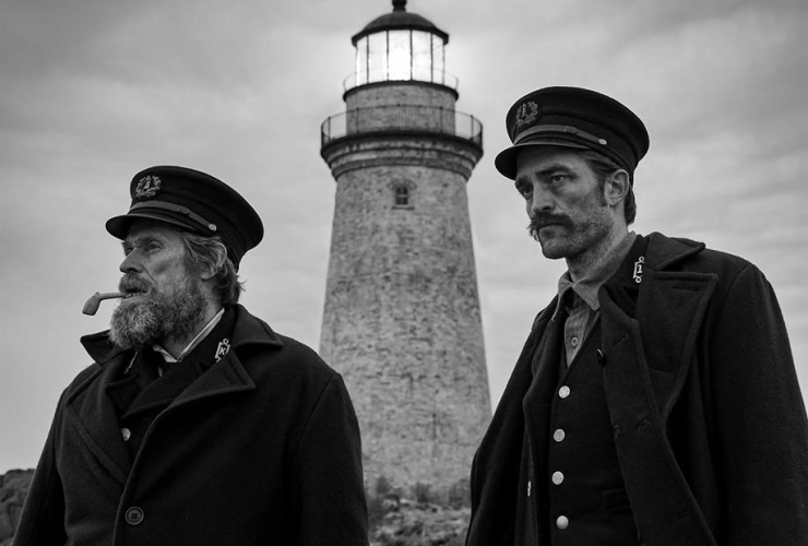 Willem Dafoe, Robert Pattinson, The Lighthouse, Yarmouth, 