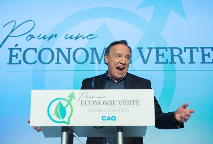 Quebec Premier, CAQ leader, Francois Legault,