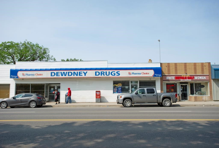 Dewdney Drugs, store, North Central Regina, 