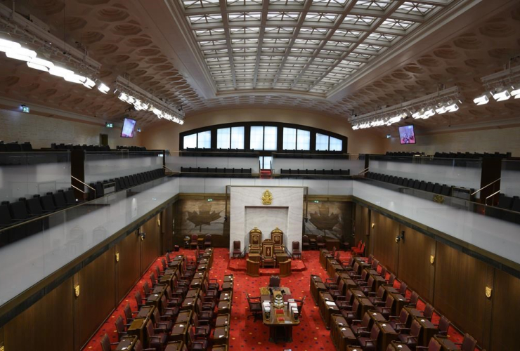 Senate of Canada building, Senate Chamber,