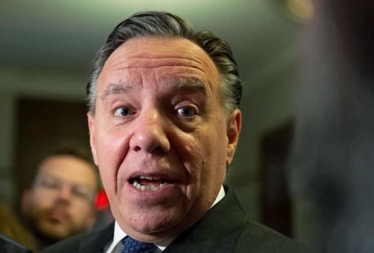 Quebec Premier Francois Legault,