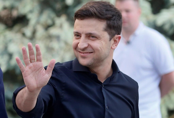 Ukrainian President Volodymyr Zelenskiy, 