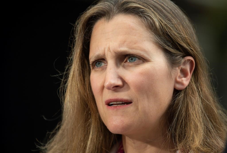 Foreign Affairs Minister Chrystia Freeland,