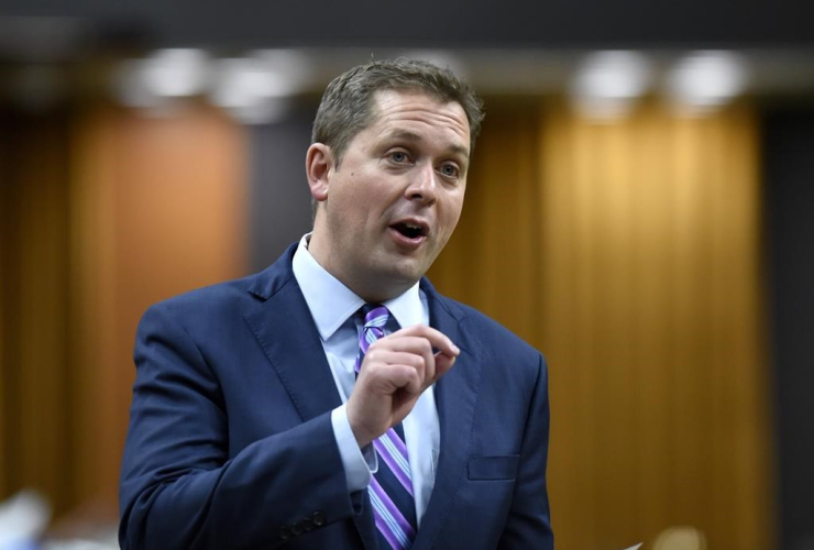 Conservative leader Andrew Scheer,