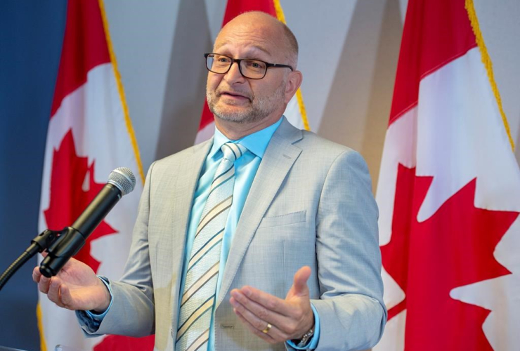 Federal Justice Minister David Lametti,