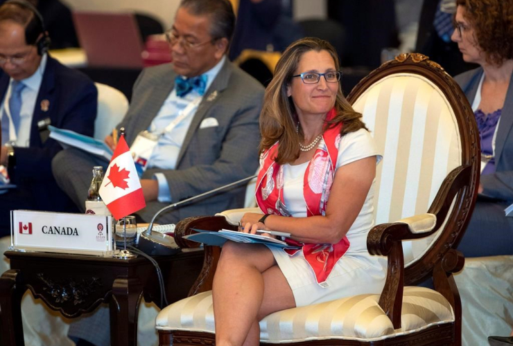 Canada's Foreign Minister Chrystia Freeland, Association of Southeast Asian Nations, ASEAN, 