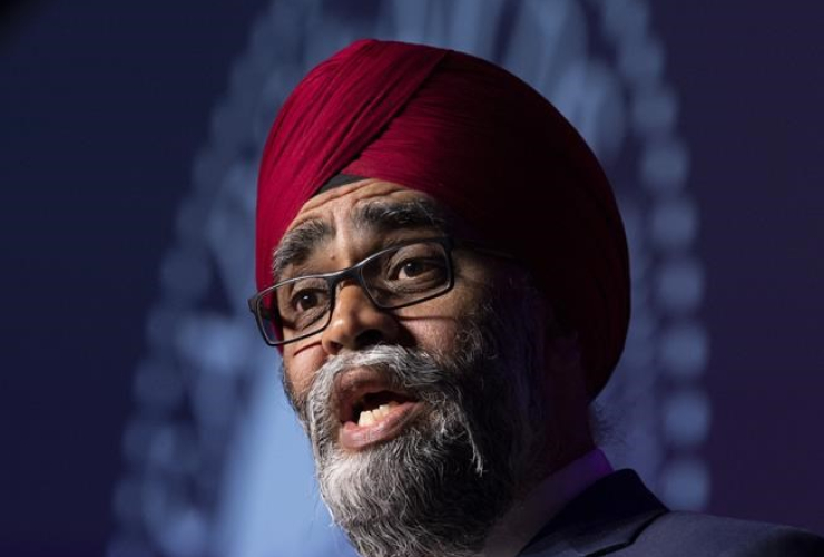 Defence Minister Harjit Sajjan,