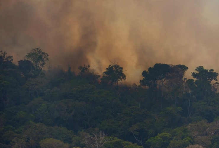 Fire, Porto Velho, Brazil,