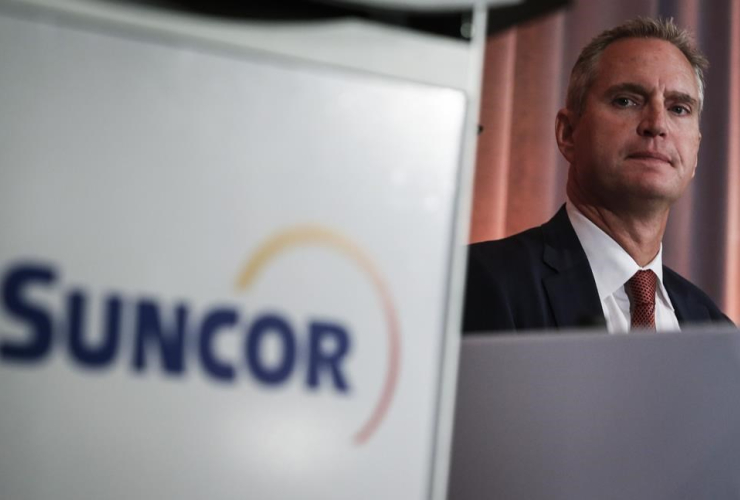 Suncor president and CEO Mark Little, 