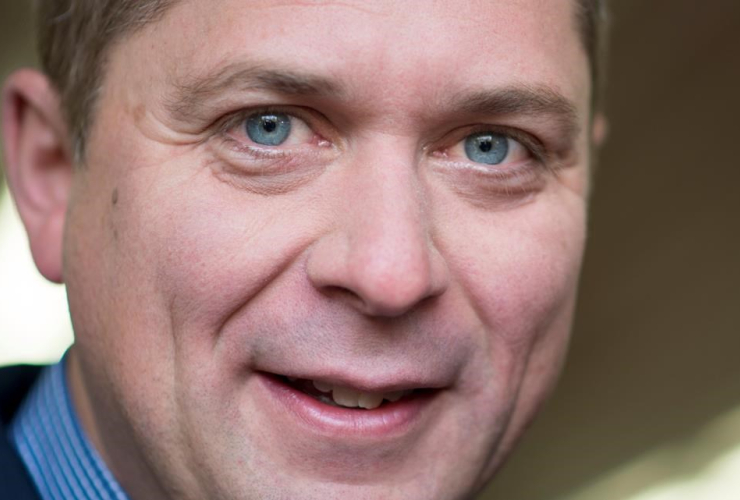 Conservative leader Andrew Scheer, 