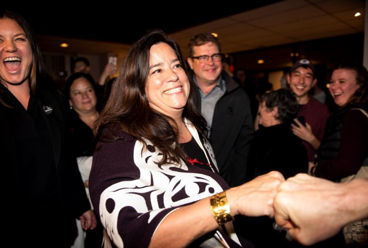 Independent candidate, Jody Wilson-Raybould, election win, Vancouver, 