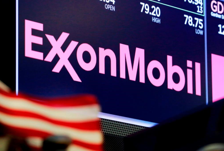 logo, ExxonMobil, trading post, New York Stock Exchange, 