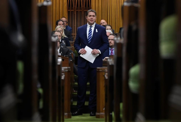 Leader of the Opposition Andrew Scheer,