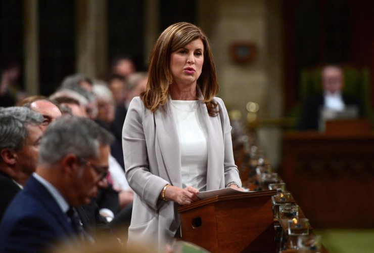 Interim Conservative leader Rona Ambrose,