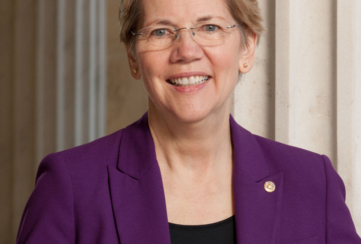 113th Congressional Portrait, Democratic Senator, Elizabeth Warren, Massachusetts,