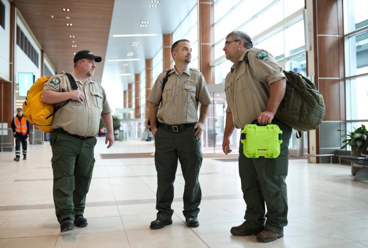 Terry White, Kirk Webster, Paul Schnurr, Nova Scotia Department of Lands and Forestry, 