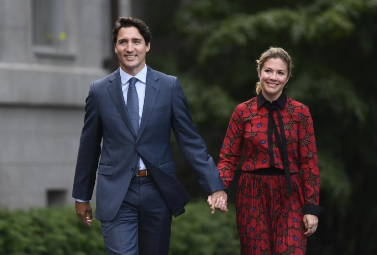 Prime Minister Justin Trudeau, Sophie Gregoire,