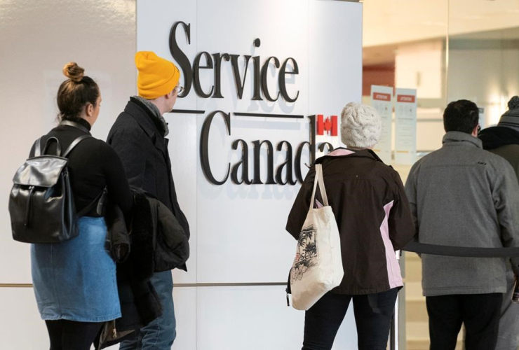 Service Canada office, Montreal,