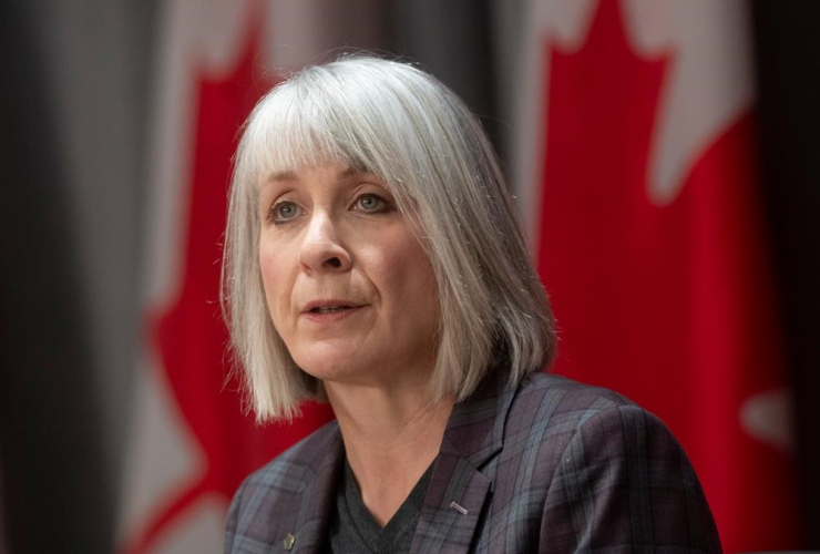 Minister of Health Patty Hajdu,