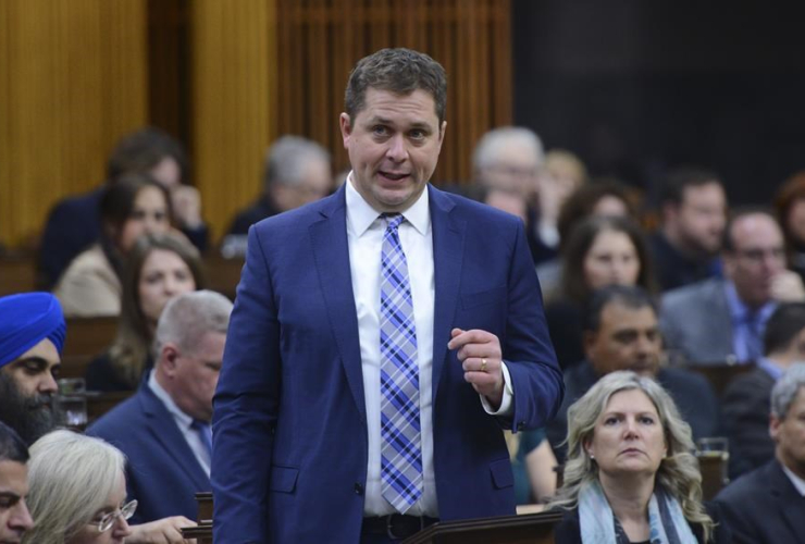 Conservative leader Andrew Scheer,