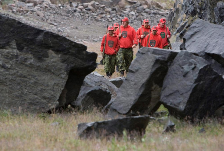 Canadian Rangers, Operation Nanook, Iqaluit, Nunavut,