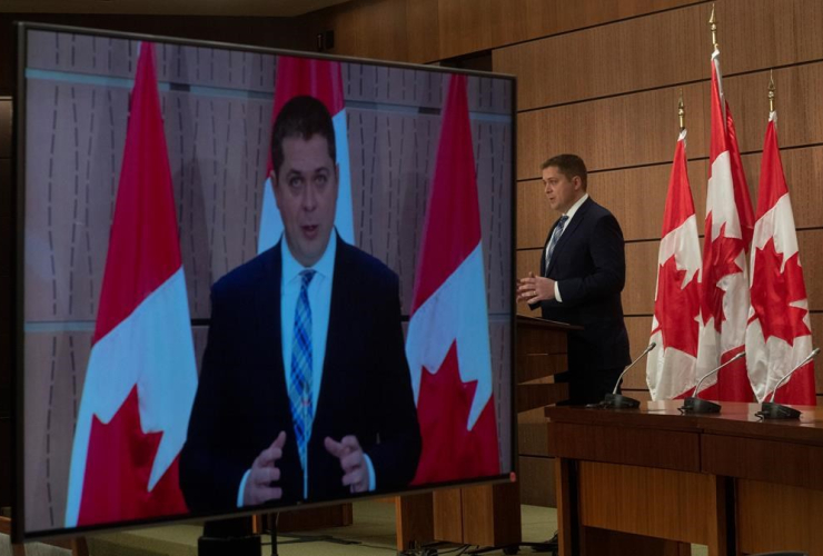 Leader of the Opposition Andrew Scheer,