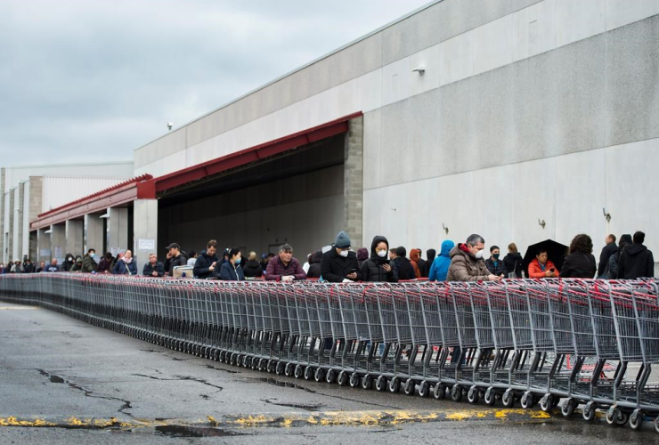 people, Costco, Toronto,