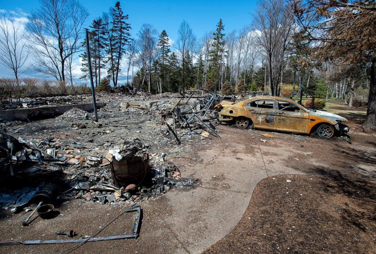 fire-destroyed property, Gabriel Wortman, Portapique Beach Road,