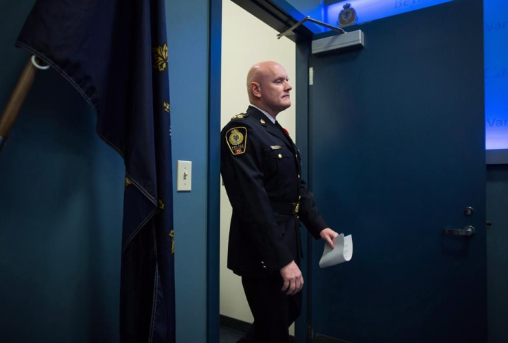 Vancouver Police Chief Adam Palmer,