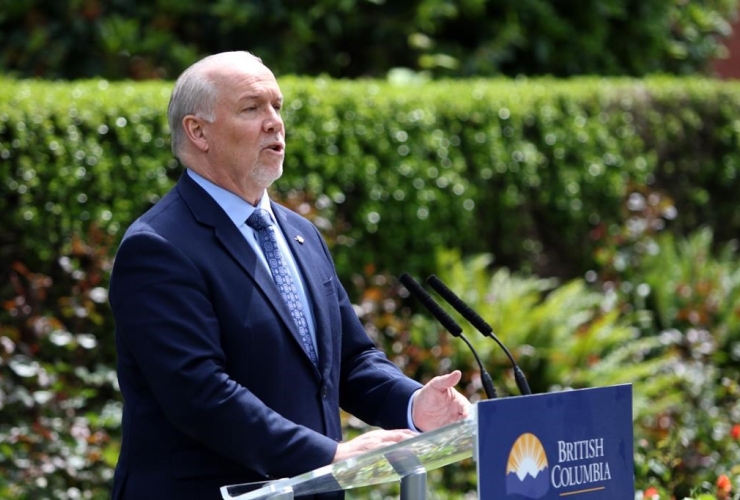 B.C. Premier John Horgan,